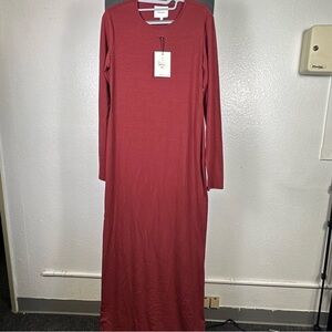 Reformation Elegant Long Sleeve Dress Size L